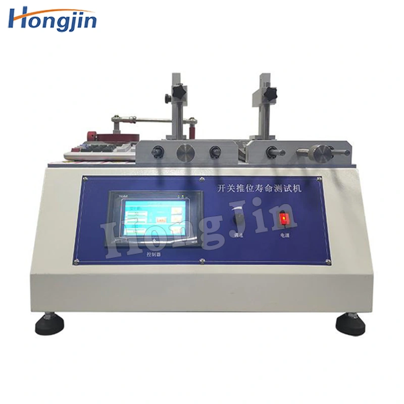 Машина для испытания на срок службы кулисного (лодочного) переключателя