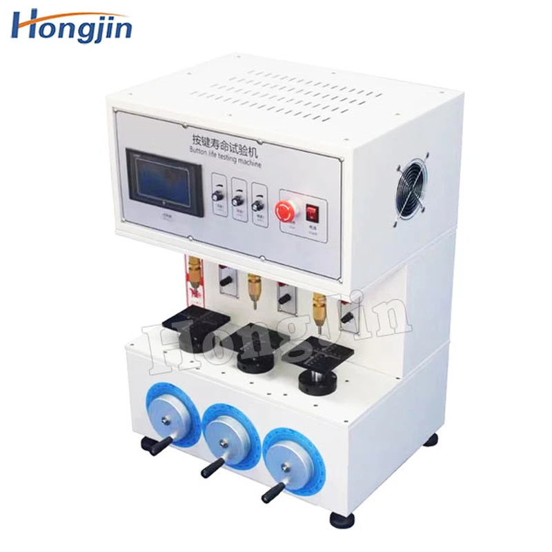 машина для испытания срока службы ключей с тремя станциями