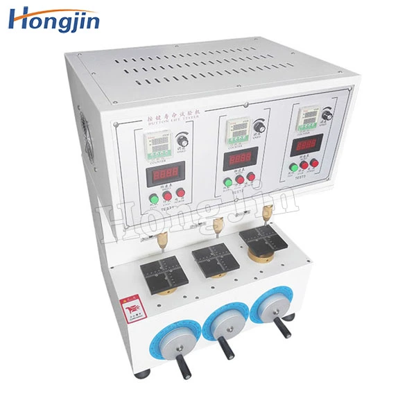 машина для испытания срока службы ключей с тремя станциями