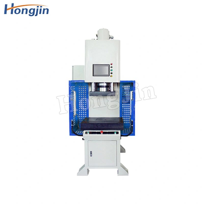 Special servo press fitting inspection machine for automobile bearings
