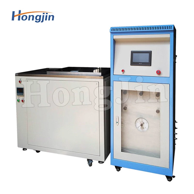 Hydrostatic testing machine for pipes