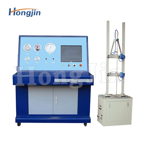 Rubber hose expansion tester