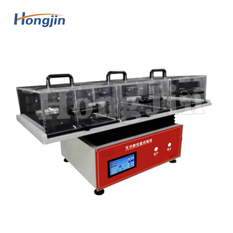 Flushable performance testing machine