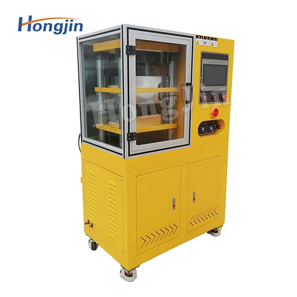 Experimental vulcanizing machine