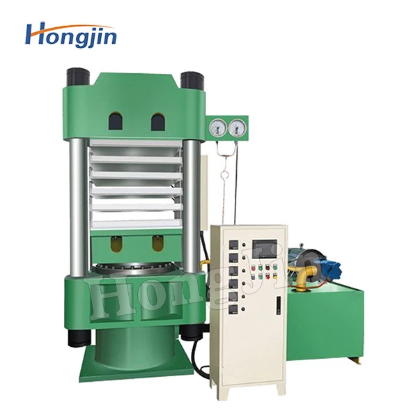 Small flat plate vulcanizing machine