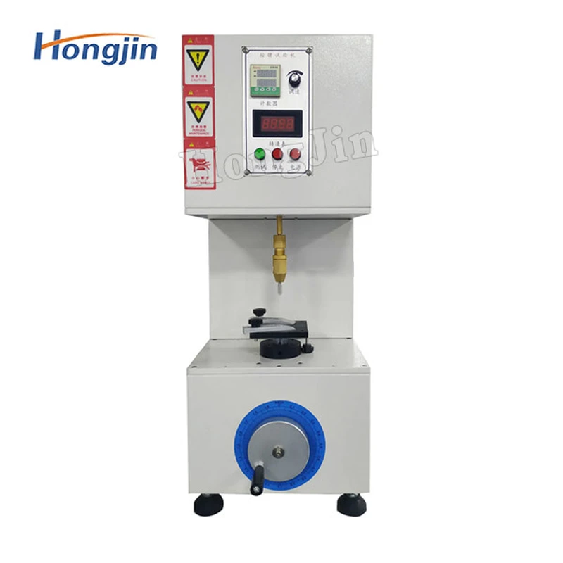 Single-axis button life testing machine 