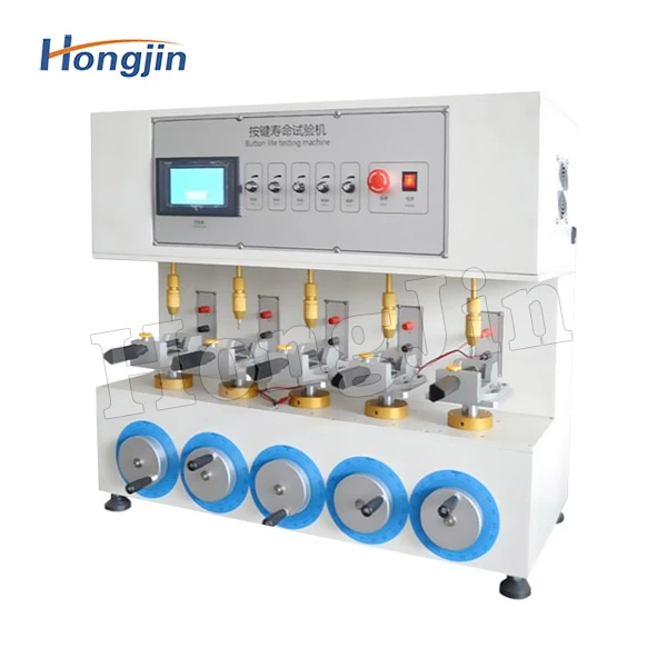Multi-station key life testing machine
