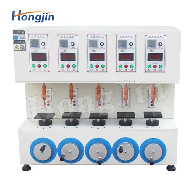 Multi-station key life testing machine