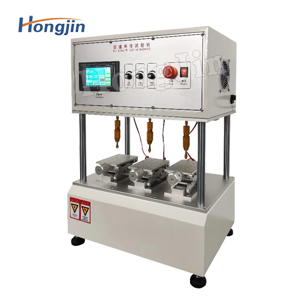 Three-axis button life testing machine