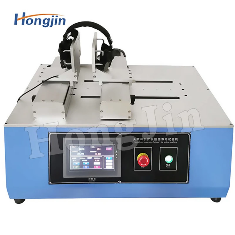 Headphone expansion life testing machine