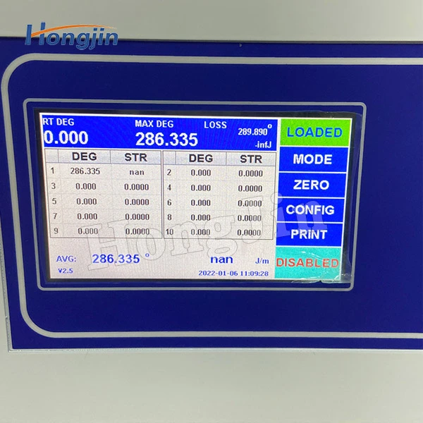 Izod Impact Testing Machine