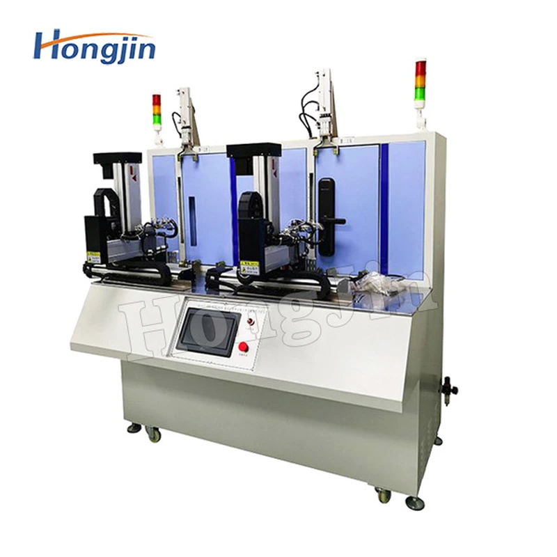 macchina per test di durata delle serrature elettroniche