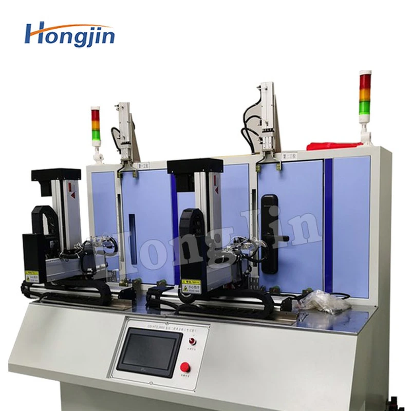 macchina per test di durata delle serrature elettroniche