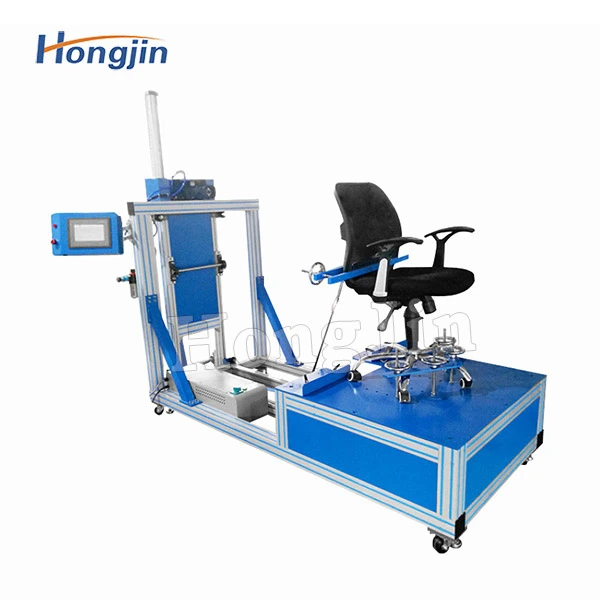 macchina per prove di resistenza strutturale della sedia