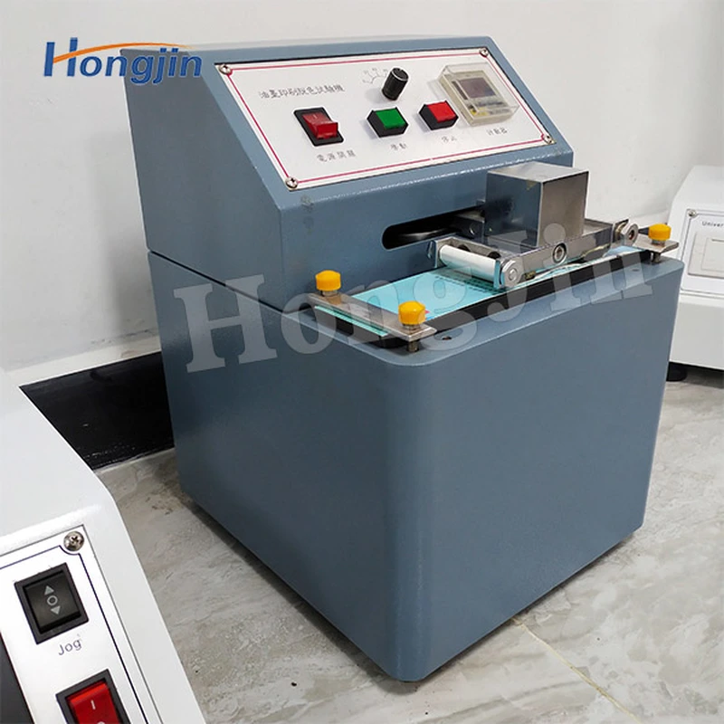 Printing ink decolorization testing machine
