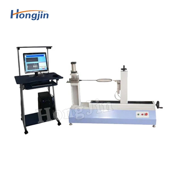 macchina per prove di ampiezza a tre direzioni con sbattimento della racchetta