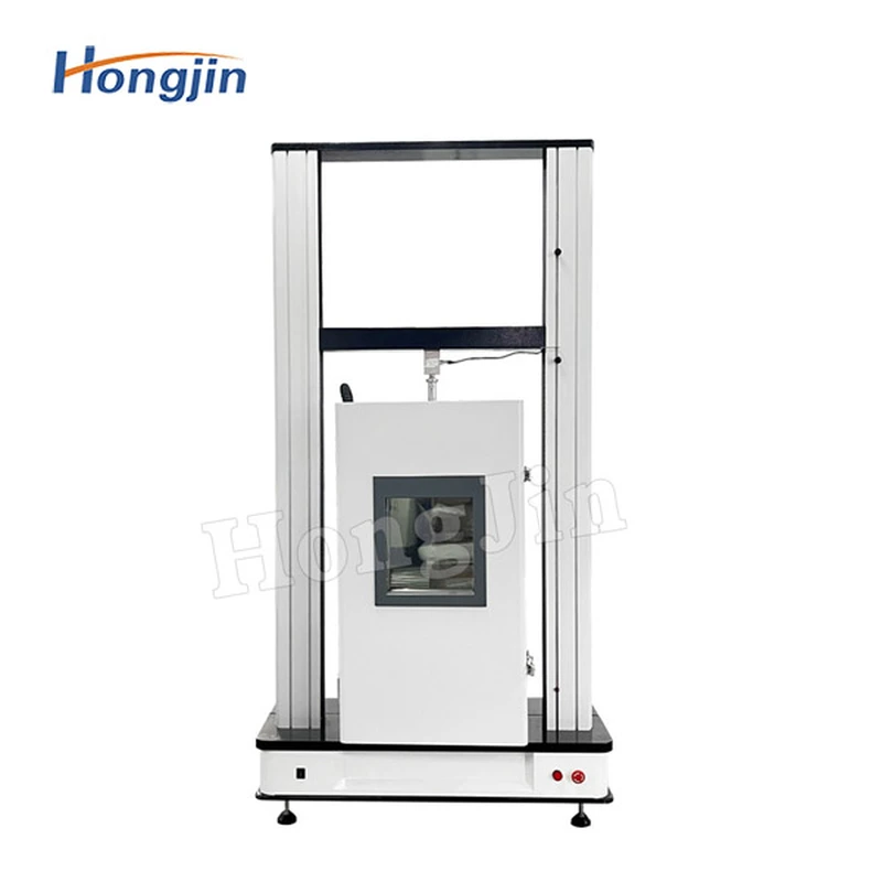 High and low temperature tensile machine