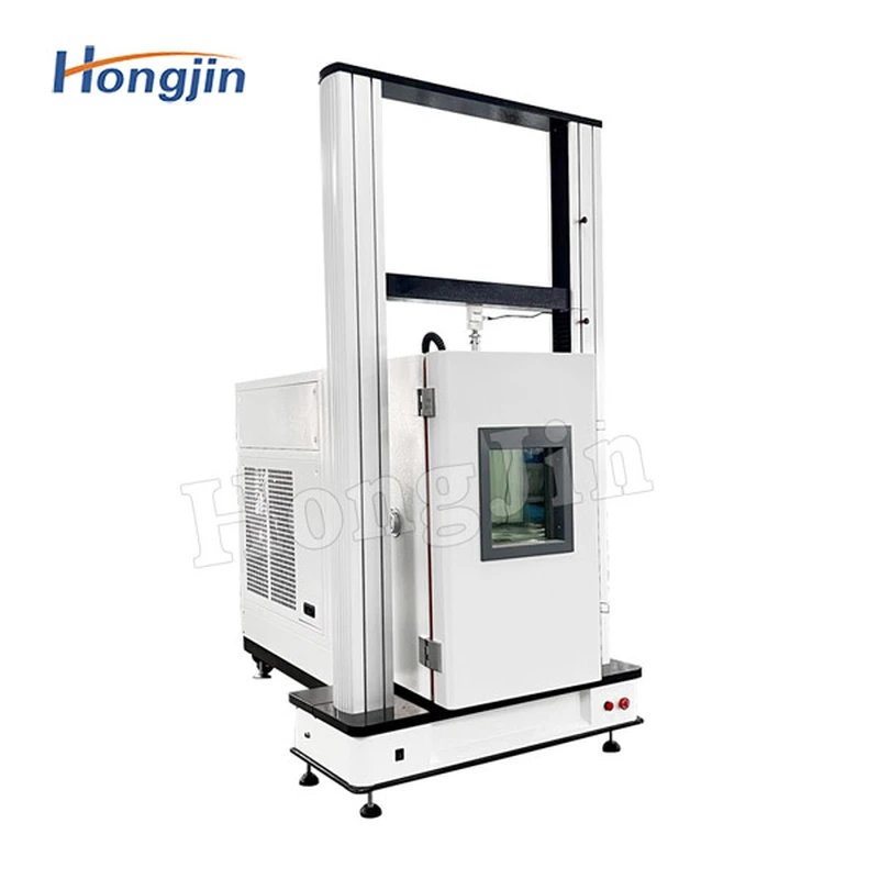 High and low temperature tensile machine