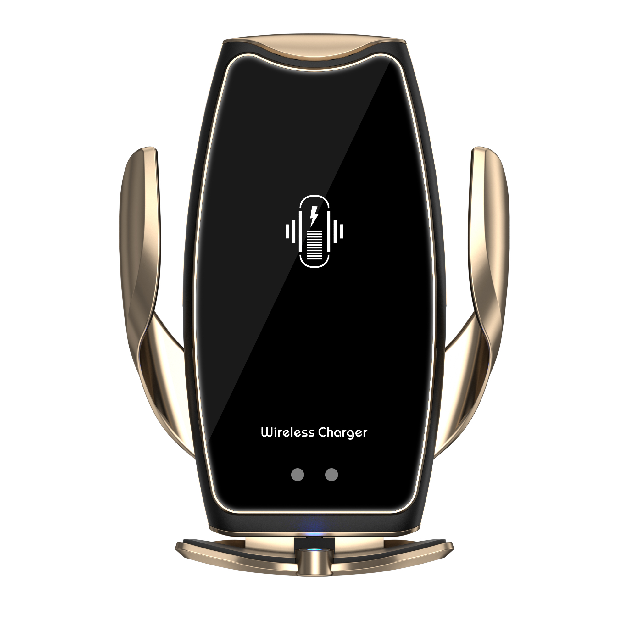Wireless Car Charger, 10W Qi Fast Charging Auto-Clamping Car Mount Air Vent Phone Holder for iPhone 12 Series/ 11/11 Pro/ 11Pro Max/Xs Max/XS/X,HUAWEIR/X/ 8/8P, Samsung S20 /S10 /S9 /S8 /Note10 /Note9,