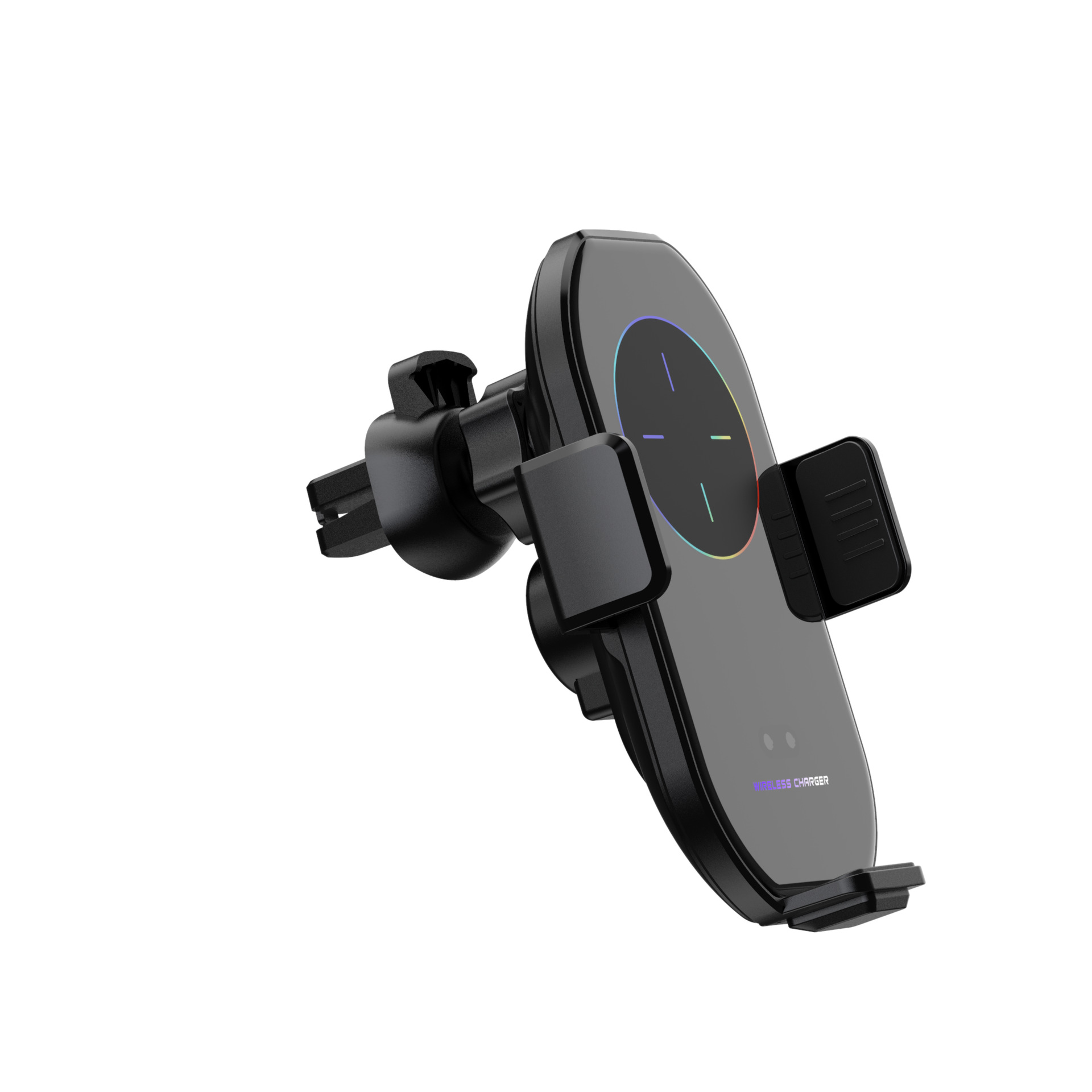 A7S Wireless Car Charger, 10W Fast Charging Auto-Clamping Car Mount Air Vent Phone Holder for iPhone 12 Series/ 11/11 Pro/ 11Pro Max/Xs Max/XS/XR/X/ 8/8P, Samsung S20 /S10 /S9 /S8 /Note10 /Note9,HUAWEI 