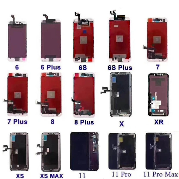  iPhone 6 6P 6S 6SP  7 7P 8 8P X XS XR 11 MAXS lcd display screen replacement,for iphone lcd with good quality made in China factory outlet