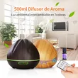 500ml Cool Mist Aroma Diffuser,Ultrasonic Fragrance Diffuser