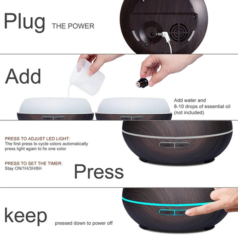 Led Essential Oil Aroma Diffuser,Aroma Air Diffuser