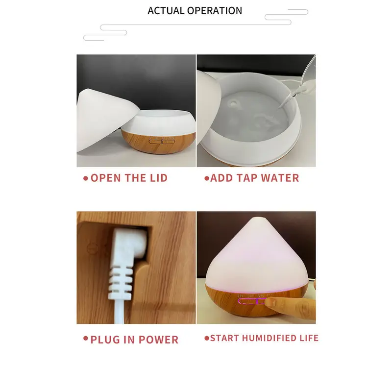 Led Aromatherapy Essential Oil Diffuser,Quiet Aroma Diffuser