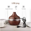 Wood Grain Humidifier Portable USB Air Humidifier