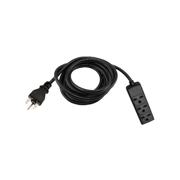 cable de extensión de 240v 3 tomas