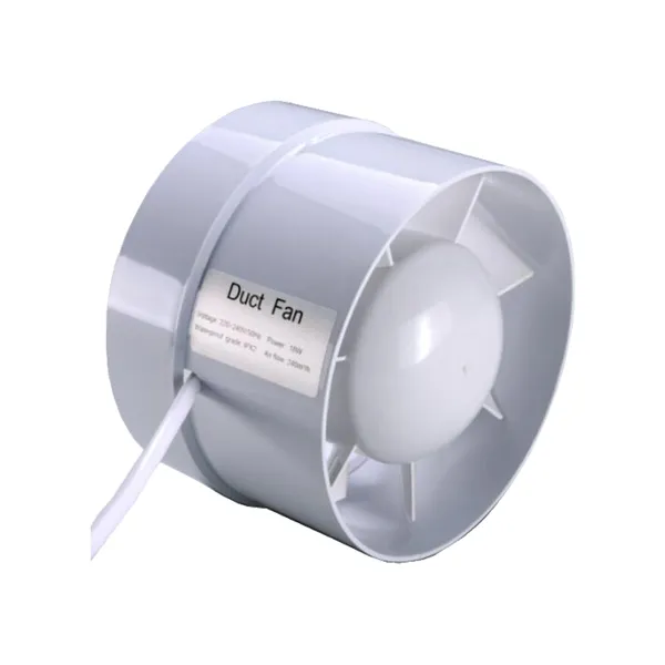 ventilateur de conduit -plastique