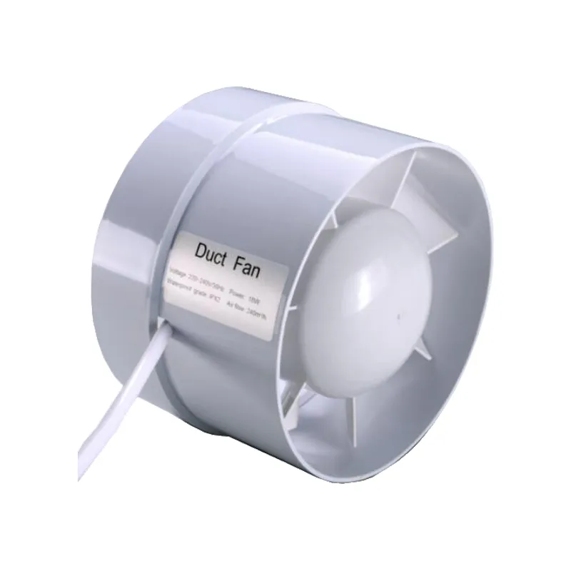 ventilateur de conduit -plastique