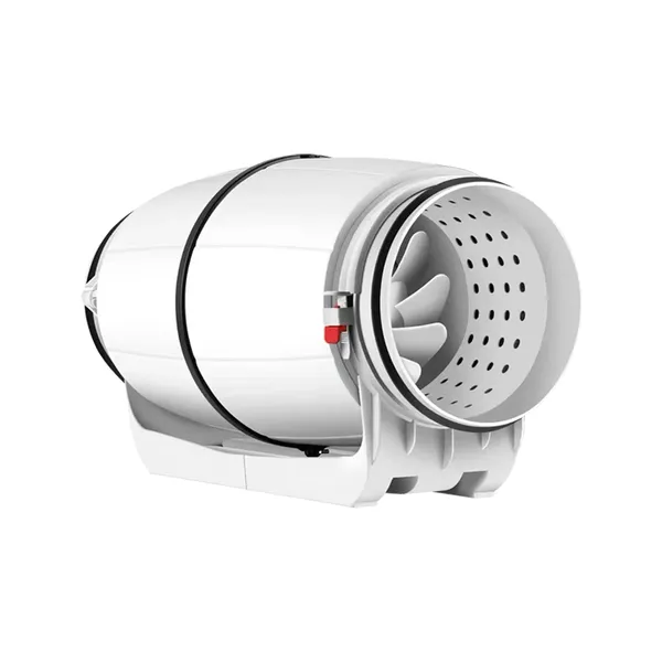 ventilador mixto en línea silencioso