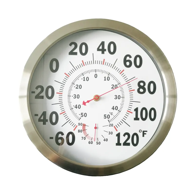 Jauge d'humidité du thermomètre de 12 pouces