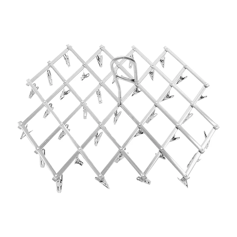 35 hooks Metal Adjustable Dryer 60x40cm