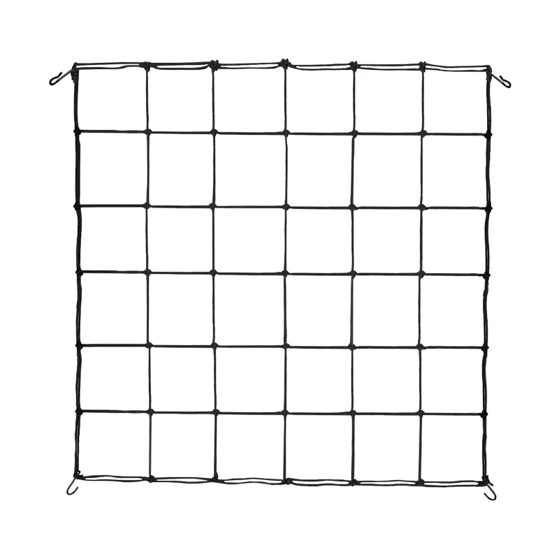 filet en treillis élastique avec crochets