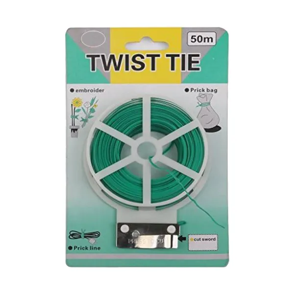 Ataduras de torsión de 50 metros con cortador