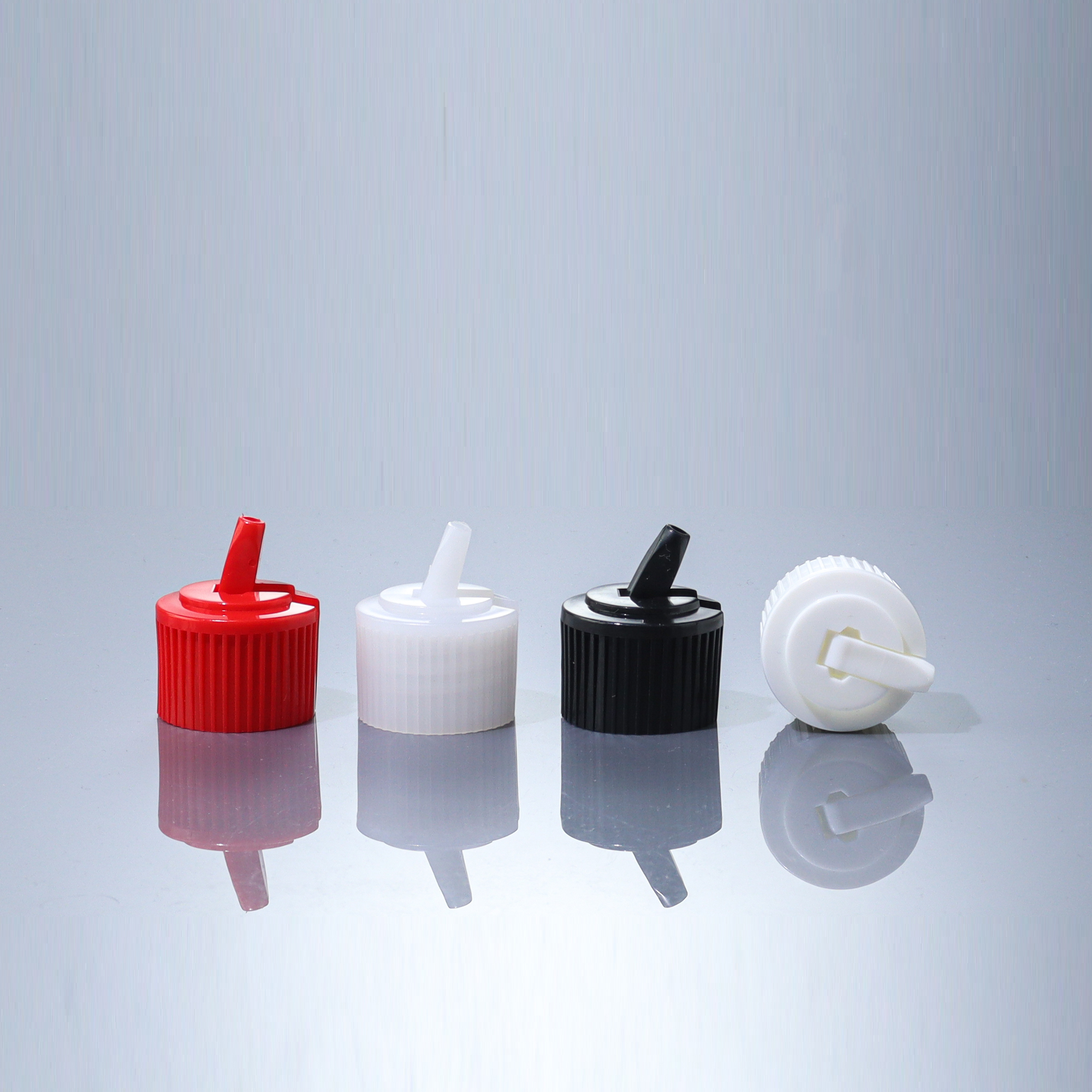 Φ28/410 Plastic Flip Top Spout Caps