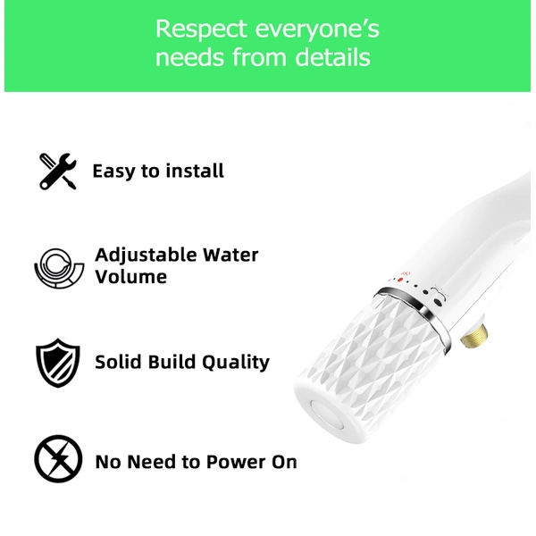 Chrome Plated Toilet Bidet Sprayer 