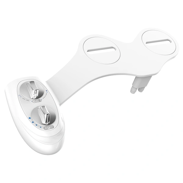 Super Slim Dual Wash Nozzle Toilet Seat Attachment