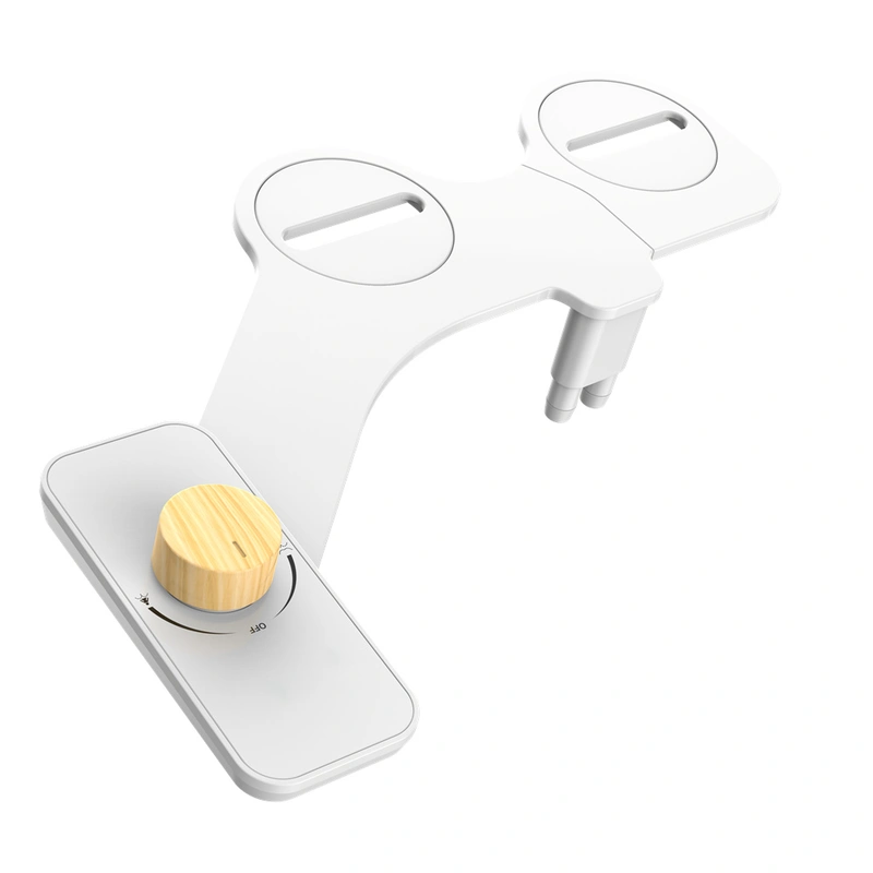 OEM/ODM Super Slim Dual Wash Nozzle Non-Electric Bidet Attachment 