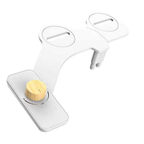 OEM/ODM Super Slim Dual Wash Nozzle Non-Electric Bidet Attachment 