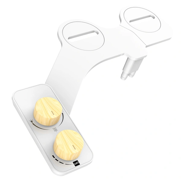 OEM/ODM Super Slim Dual Wash Nozzle Non-Electric Bidet Attachment 