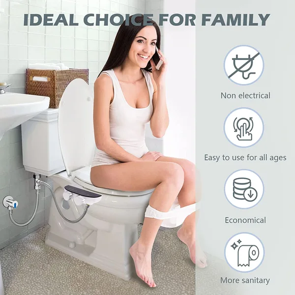 OEM/ODM Non Electric Bidet Toilet Attachment 