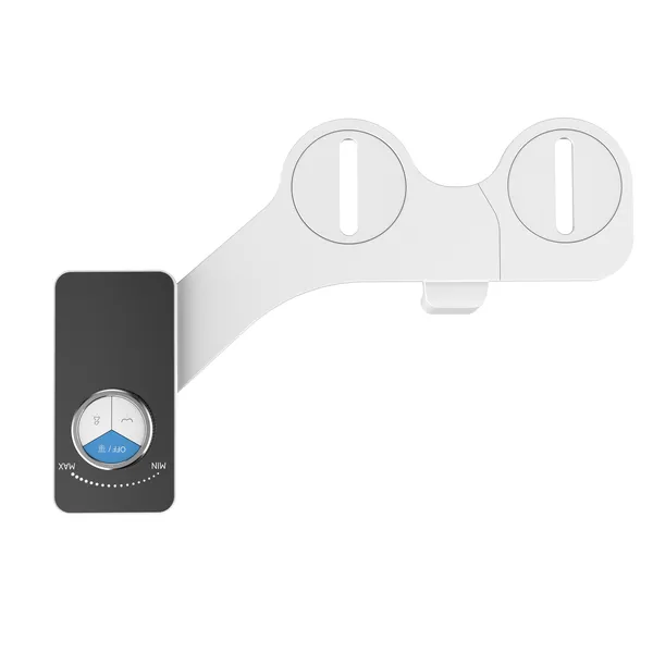 Ultra-Slim Hygienic Dual Nozzle Bidet Sprayer for Toilet