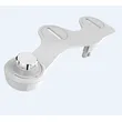Ultra Thin Self-cleaning Dual Nozzles Bidet Toilet Attachment