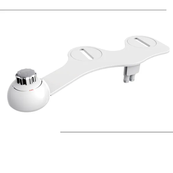  Non-electric Self Cleaning Dual Nozzle Bidet Toilet Attachment