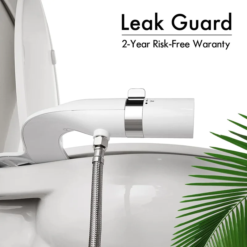 OEM/ODM Super Slim and Thin Dual Wash Nozzles Toilet Seat Attachment