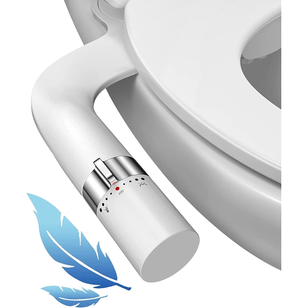 OEM/ODM Super Slim and Thin Dual Wash Nozzles Toilet Seat Attachment