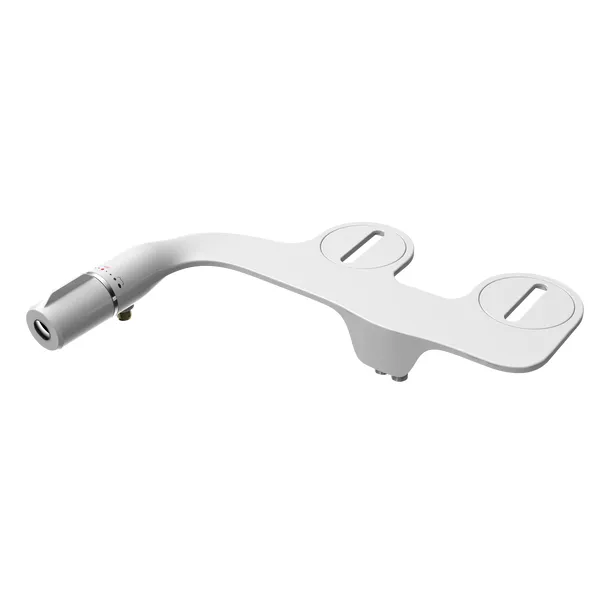Ultra-Slim Toilet Bidet Seat with Dual Hygienic Shower Nozzles